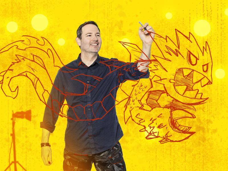 Portræt af Jan Kjær