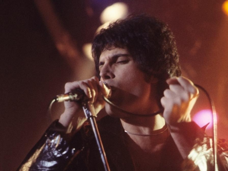 Freddie Mercury på scenen